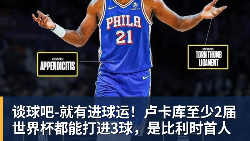 谈球吧-就有进球运！卢卡库至少2届世界杯都能打进3球，是比利时首人